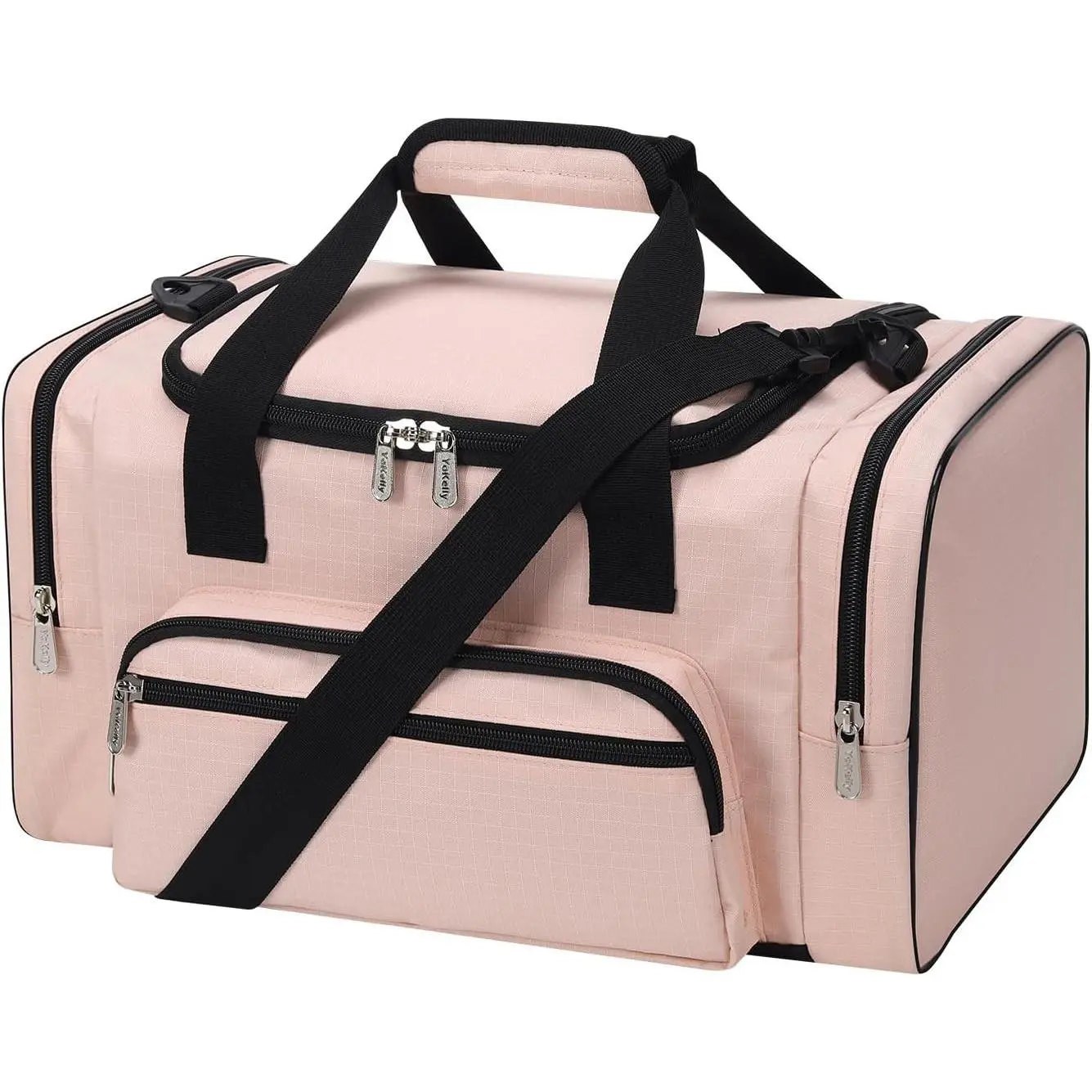 Small Gym Duffle Bag, 17 inch, Pink