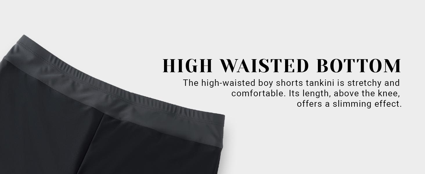 Daci Women Two Piece Plus Size Long Sleeve Rash Guard Bathing Suit Zip Front Athletic Boy Shorts Tankini Swimsuits UPF 50