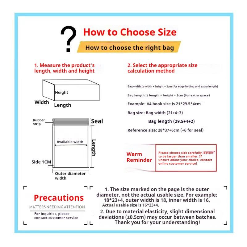 20pcs Thickened Polyethylene Bubble Envelopes Mailer, Durable Transport Shipping Protection, Ideal Packaging and Mailing Supplies, Full Air Bubbles