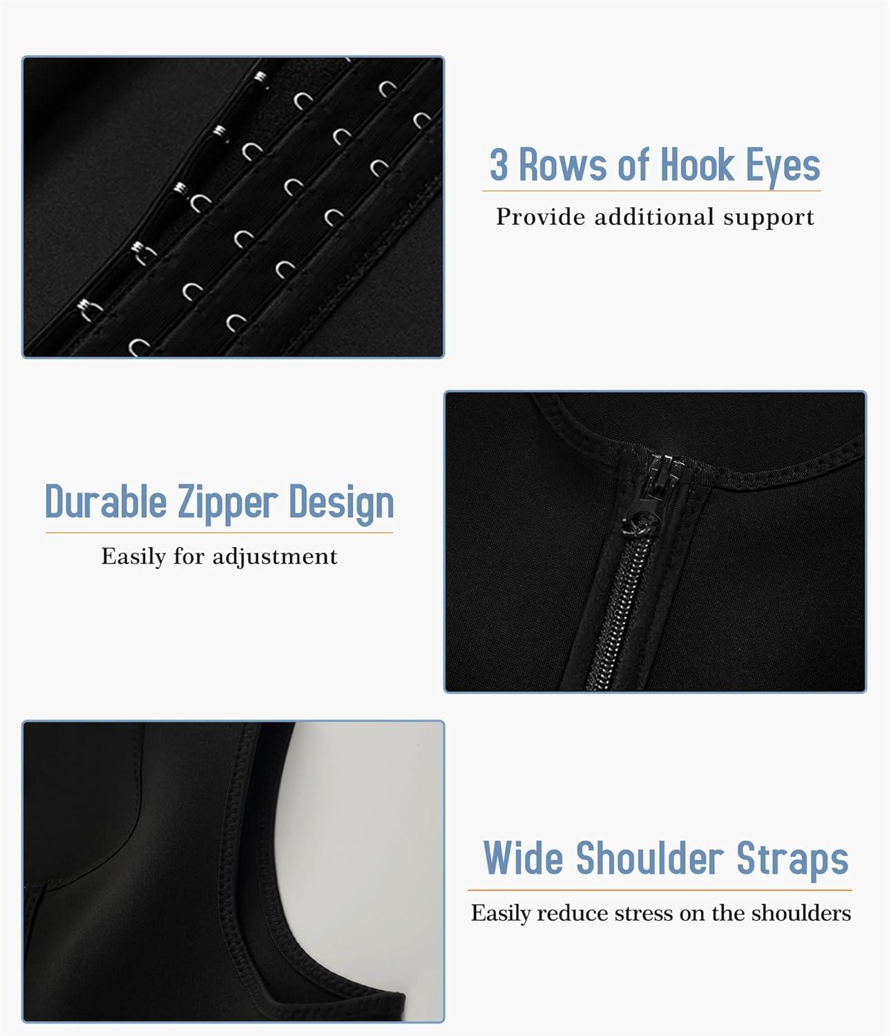 1/2/3/4 Pack Menswear Compression Shirt Body Shaper Black Sports Tank Top Tight Undershirt Tummy Control Girdle Shapewear Gym Outfit Spandex Adjustable Exercise Vest Dry Fit Active Breathable Smooth Garment Clothes Stretchy Belt Layer SpringStatements