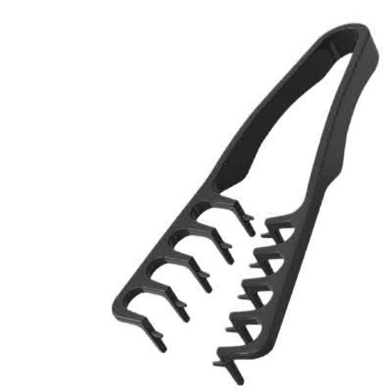 Men's Styling Comb Set, Plastic Material, Portable Small Easy Storage, Hair Grip Define Volume, Hair Volumizer, Travel Office Dorm Use