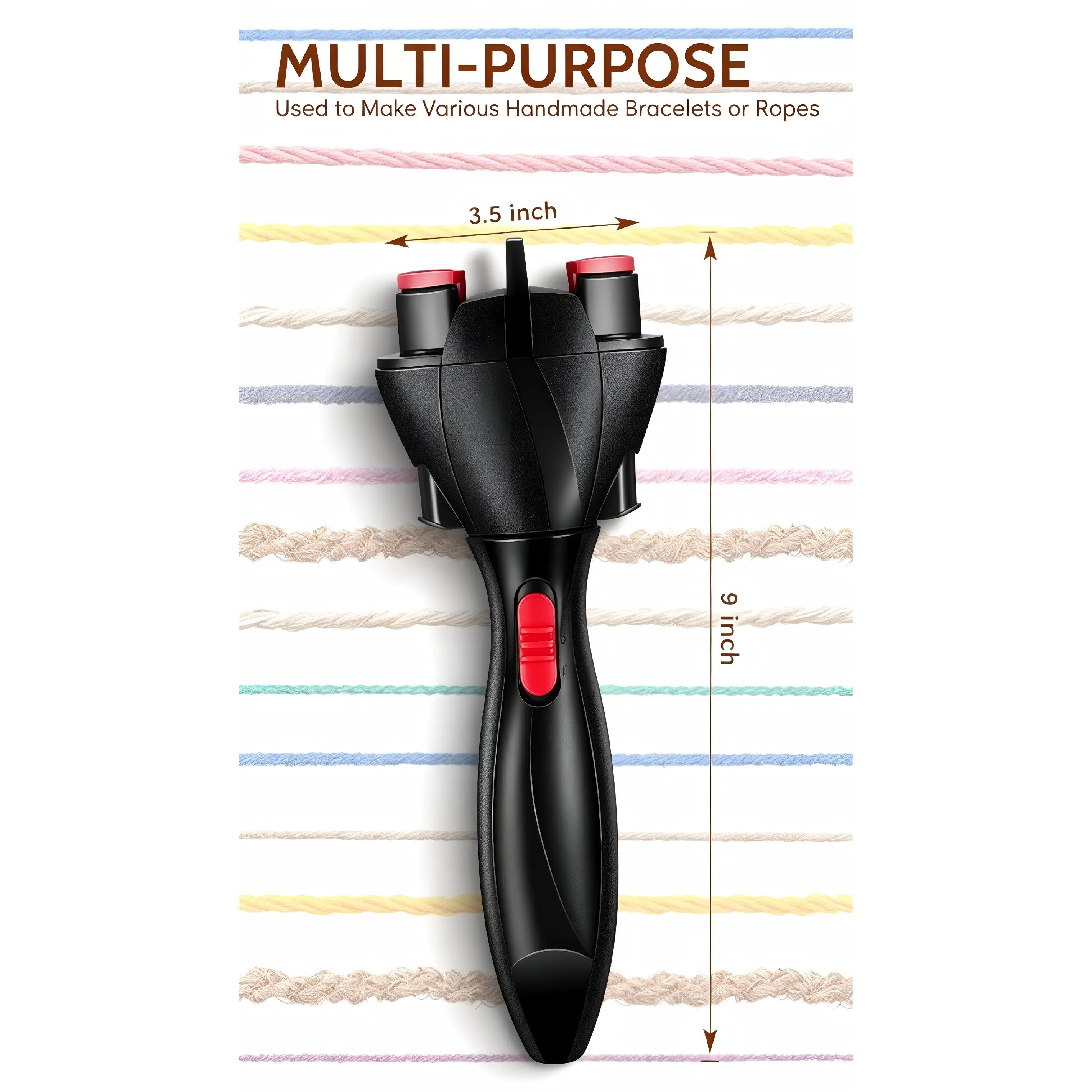 USB Electric Automatic Hair Braiding Tool, Auto Rotating Twist Braider Curler, White Battery Version (Battery Not Included), One-Click DIY Styling Machine for Twisted Braids, Elegant Updos, Suitable for Girls, Teens & Women Daily Hairstyle Making