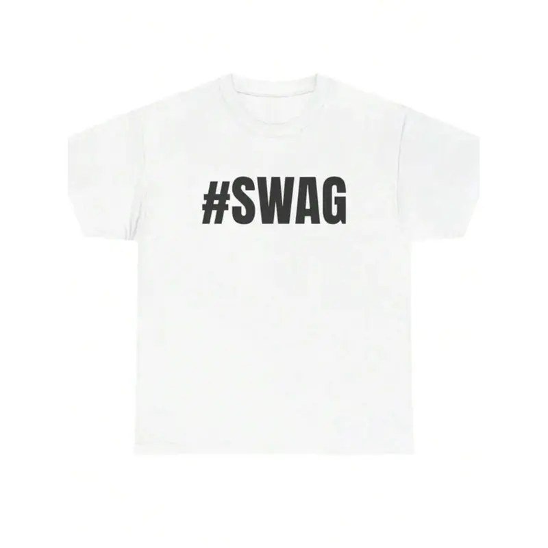 SWAG Slogan T-Shirt # SWAG Unique Y2K Streetwear Graphic Print Unisex Tee All Sizes