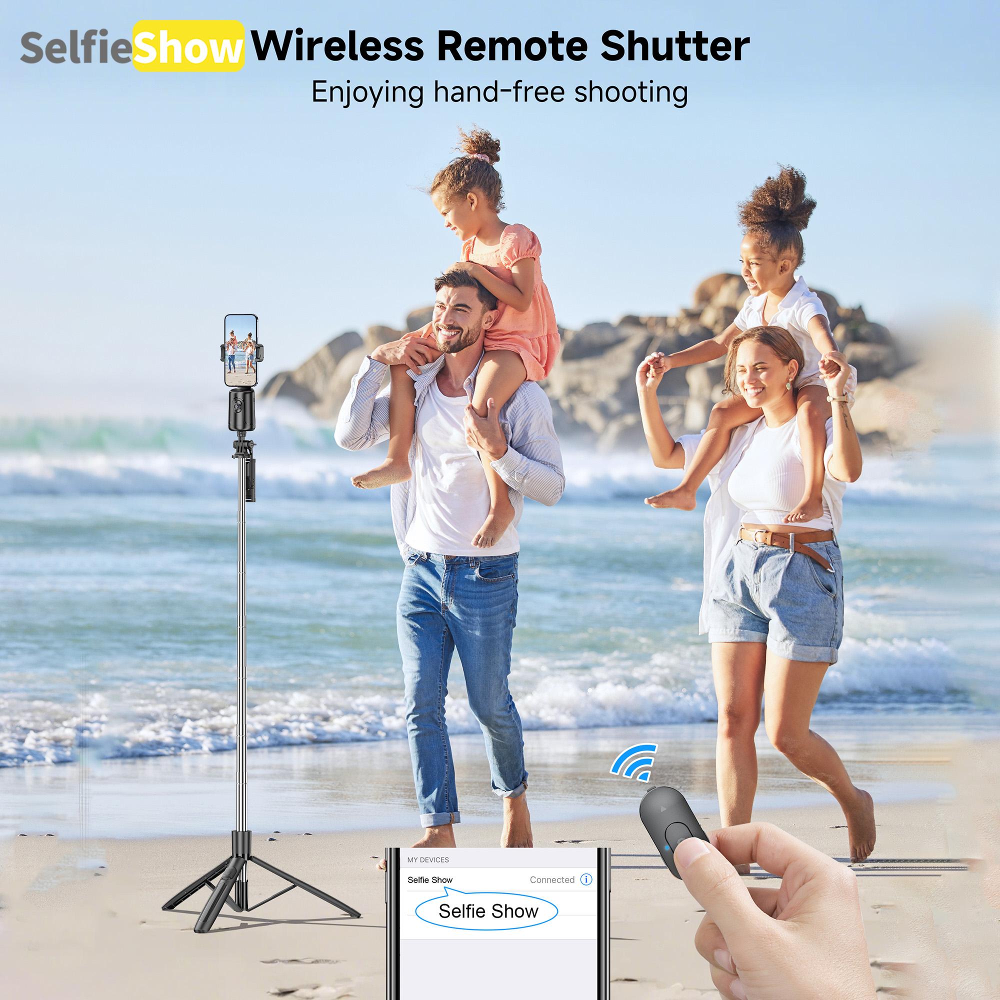 Smart AI Facial Recognition Phone Tripod, 360° Pan & Tilt, Panoramic Tracking & Stabilization for Home & Outdoor Use #TOP PICKS