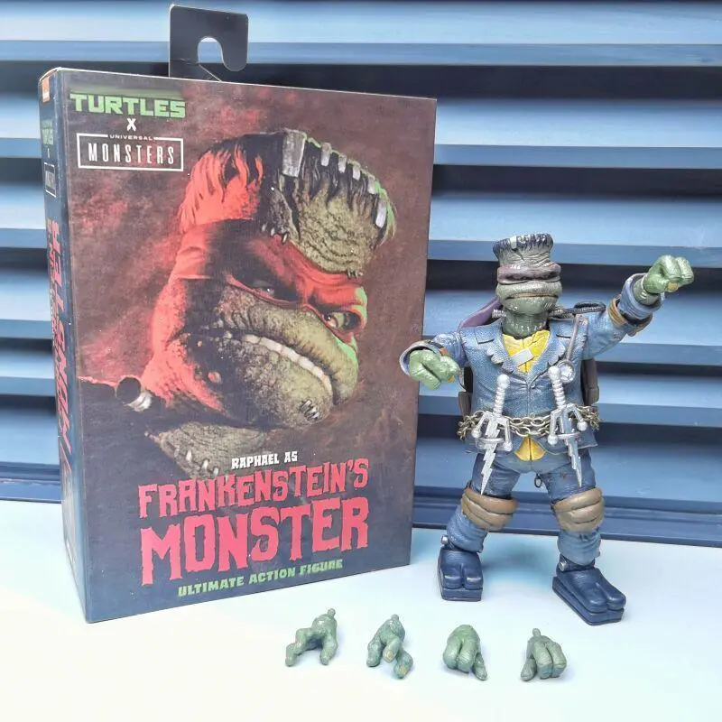 2026 Hot selling toys NECA Last Ronin Leonardo April Oneil Casey Jones Hunchback Michelangelo Mummy Raphael Frankenstein Monster Turtle Action Figure Internet-famous toy
