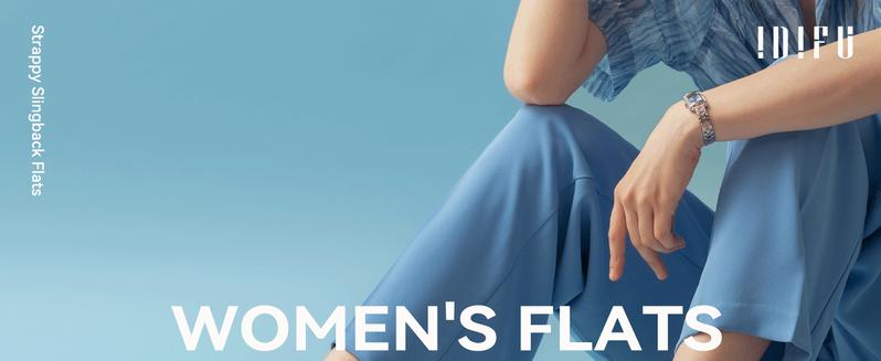 IDIFU Trending Sandals, Women's Flat Shoes Pointed Toe Strappy Slingback Ballet Flats Wedding Office Work Bridal Formal Dress Shoes for Women Dressy Comfortable Cute Trendy Ladies Flats