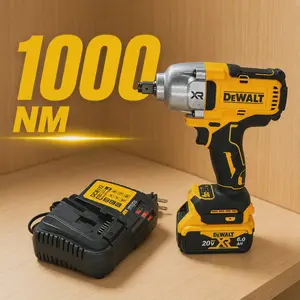DEWALT DCF900 Impact Wrench 1/2" Inch High Torque 20V Brushless Cordless Tool with Hog Ring Anvil for Professional Use