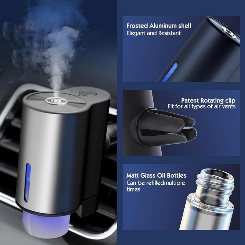 Smart Car Air Diffuser, Car Air Freshener, Car Essential Oil Diffuser, Humidifier Car Air Freshener, Car Electrical Appliances  Christmas gift Birthday Gift New Year gift Valentine's Day gift Winter gift