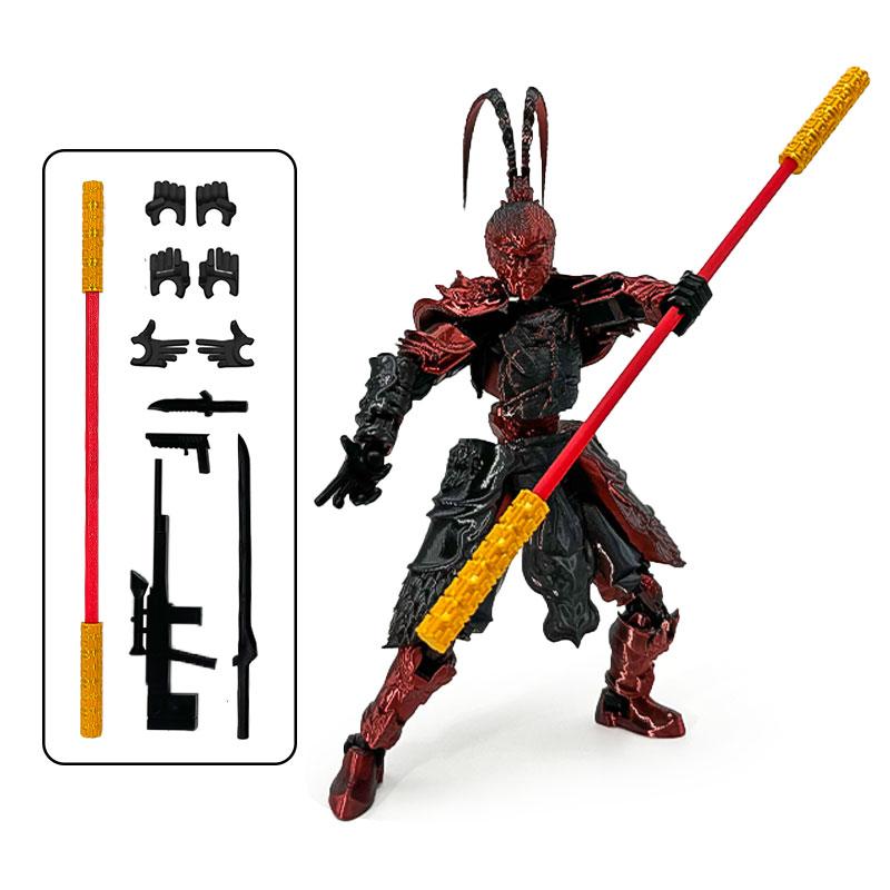 T13 Action Figure, Anime Figures, Full Jointed Moveable Doll, Anime Game Character Desktop Decoration, Collectible Gift for Gamers, Durable Abs Material