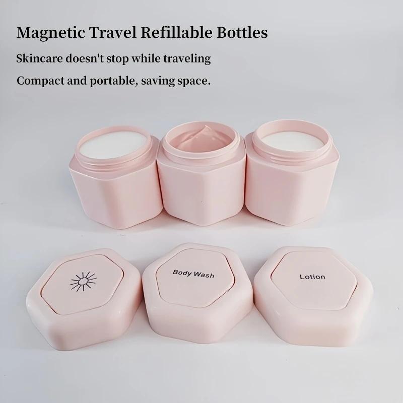 Travel Essentials Capsule Set, Portable Wash & Care Products, Compact Travel Capsules, Ideal for On-The-Go Use, Easy-To-Carry Containers