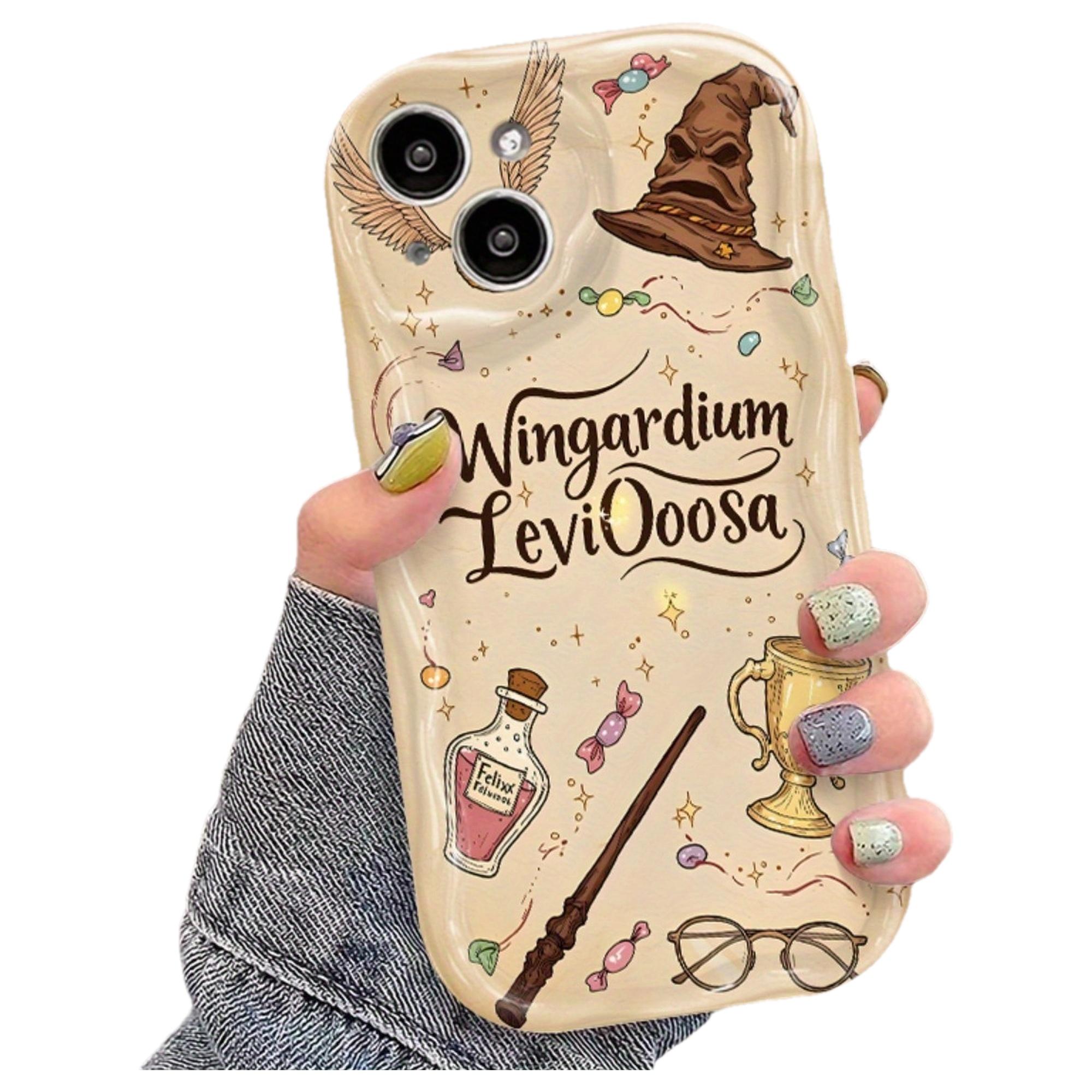 Harry Potter Design Transparent Phone Case, Soft Wave Protective Cover, Fits iPhone 17/16/15 Series, Shockproof Durable Tpu Material Casing, Accessories