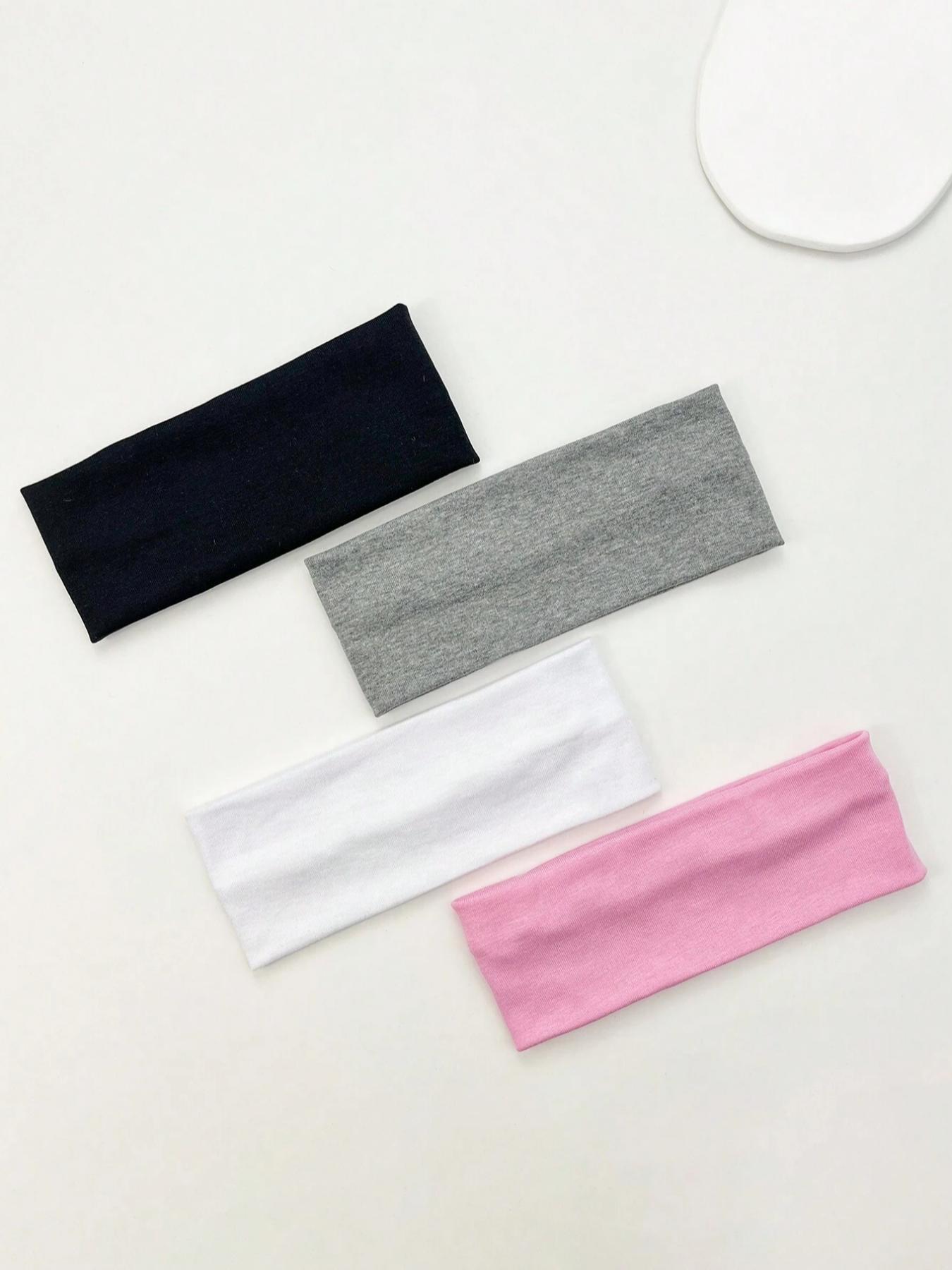 2/3/4pcs/Set Women's Multi-Color Fabric Premium Fashion Headband, Suitable For Daily Wear Gym Elastic Headbands Hair Band Turban Headband Sweatband