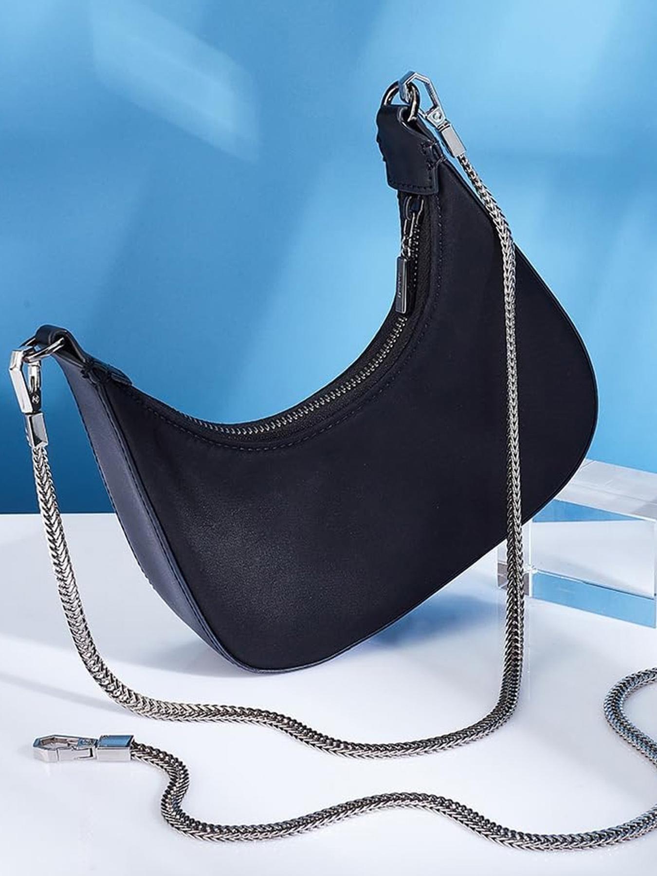 Elegant Handbag Chain,tracolla per borsa，catena per borsa， 2D Flat Iron Strap, Metal Buckle Shoulder Strap, Replaceable Single Shoulder/crossbody Strap, DIY Wallet Making