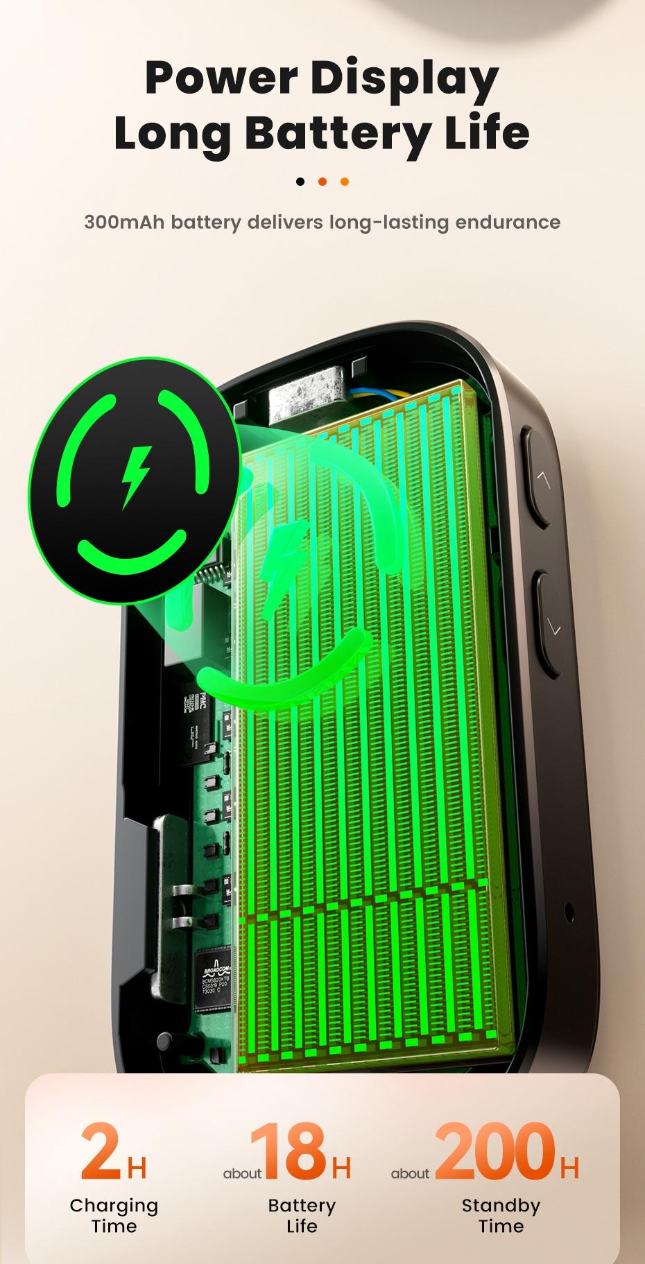 Toocki Bluetooth 5.4 Audio Reciever Transmitter RT/TX 2 In 1 3.5mm AUX Dual Device Adapter for TV Earphones Cars Airplane Car LED Display 3.5mm Jack AUX Bluetooth Dongle