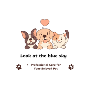 Look at the blue sky