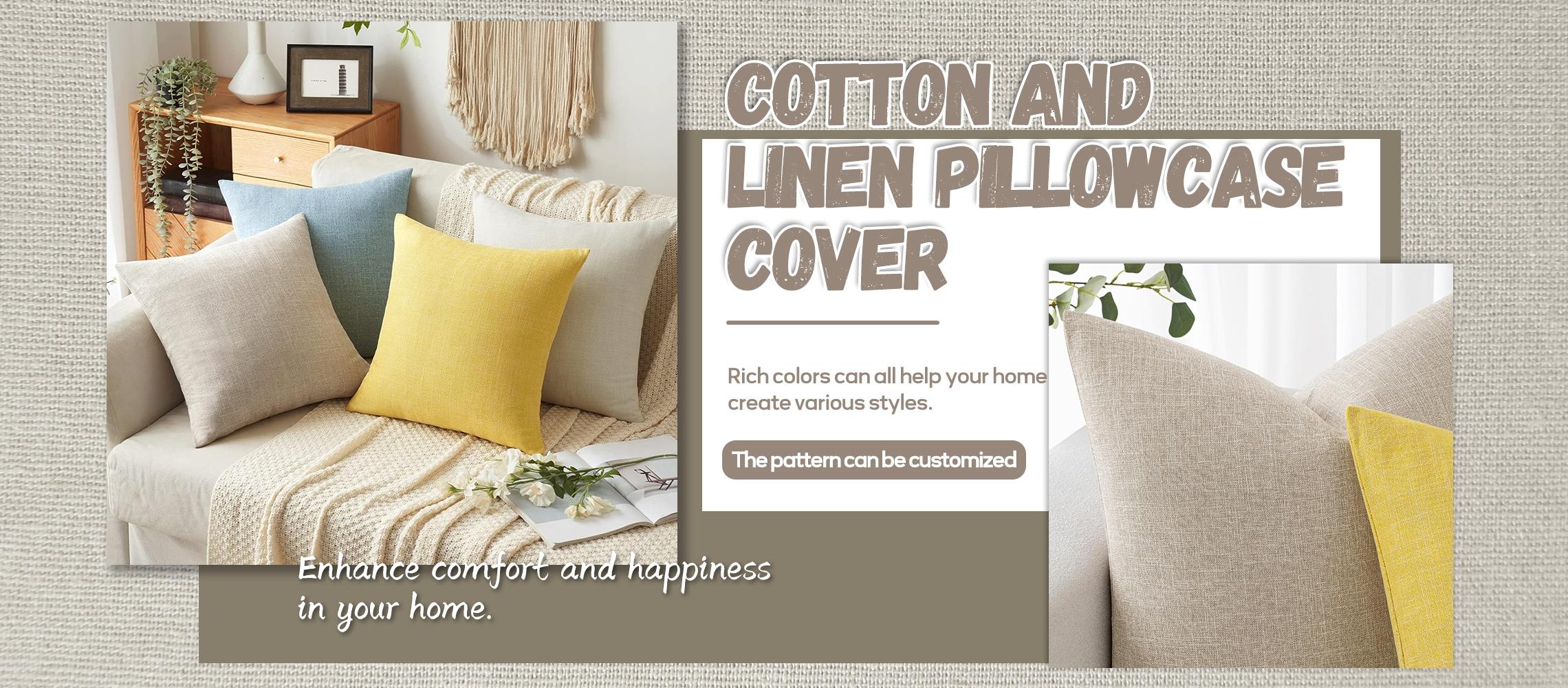 PIKPAKA Leopard print Cushion Cover Organic linen, breathable and skin-friendly, invisible zipper Eco-friendly double-sided printing，Washable and mite-removing, durable DIY fabric ，The perfect gift for home decor enthusiasts