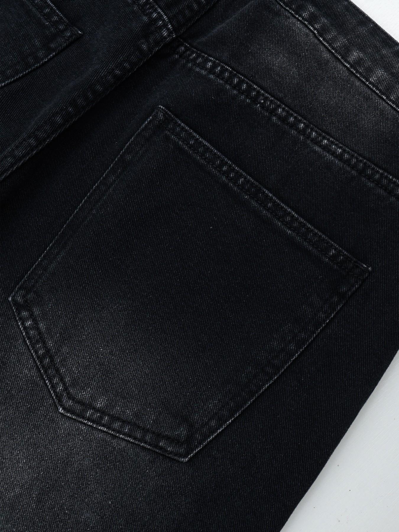 Men's Light Washed Loose Denim Jeans, Trendy American Street Style Wide Leg Pants, Perfect Gift for Husband Boyfriend, All Seasons Wear