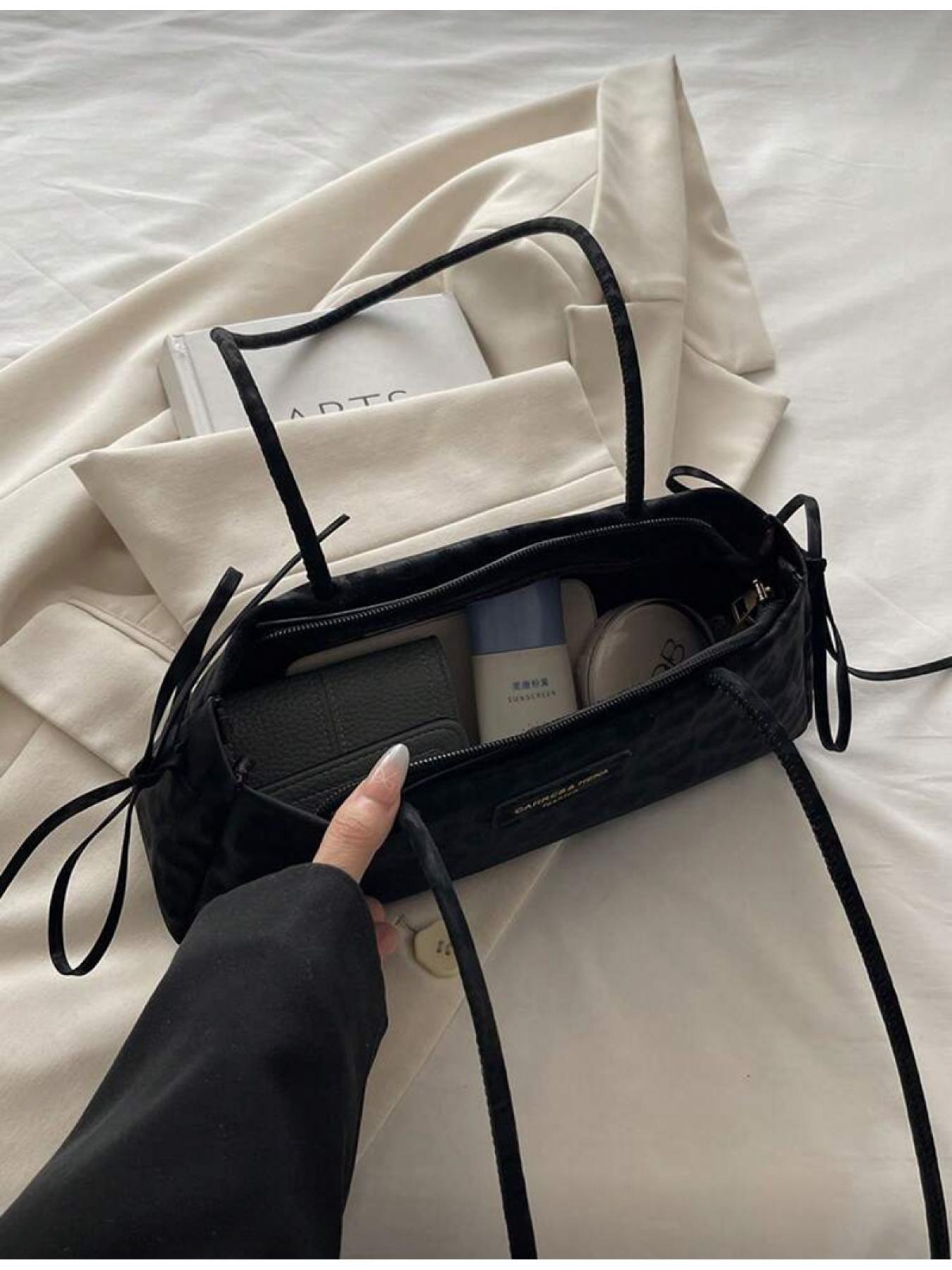 New Fashion Leopard Print Handbag for Party Outing Vacation Shopping Daily Use Coin Phone Storage Elegant Ladies Bag for Professional Women College Students Office Workers