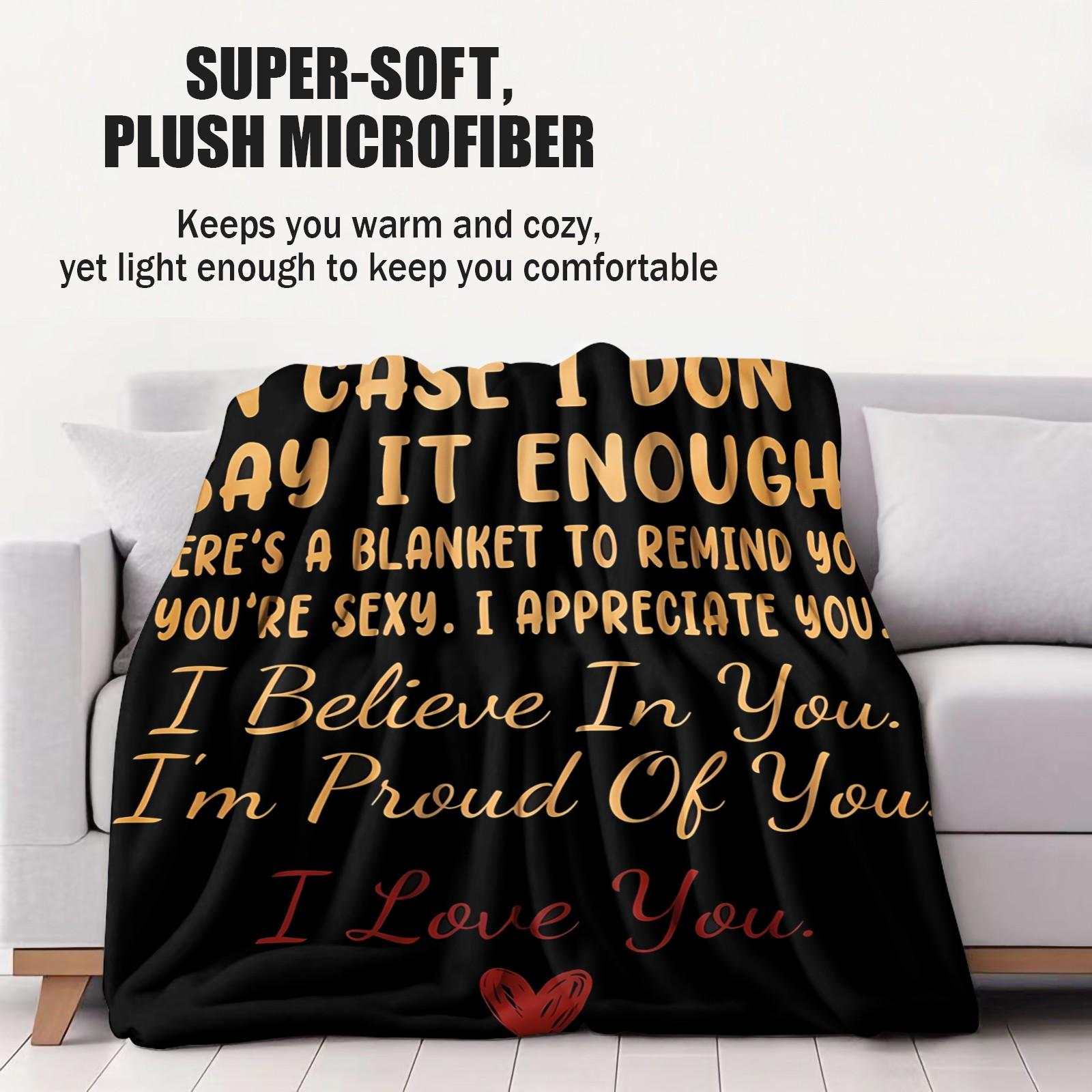 Blessing printed pattern blanket, suitable for all seasons, suitable for beds, sofas, cars, room decorations, and gifts, suitable for children or adults
