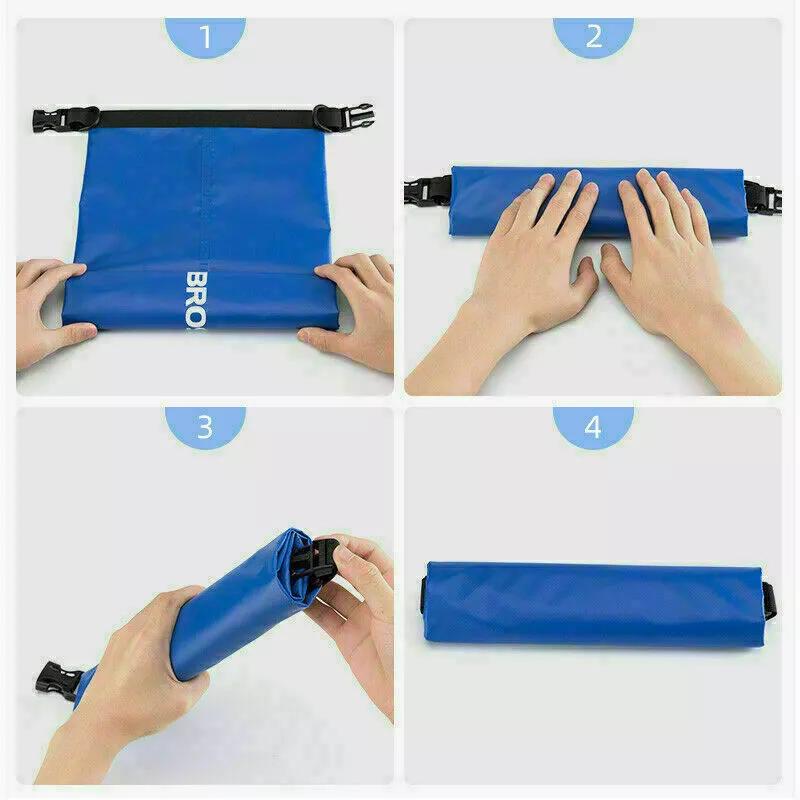 ROCKBROS Beach Bag Shoulder Picnic Phone Pouch 5-40L Camping Hiking Backpack Collapsible Sling Strap Cooler – Hands Free, 100% Waterproof, 24+ Hours Cooling, Soft Sided Cooler