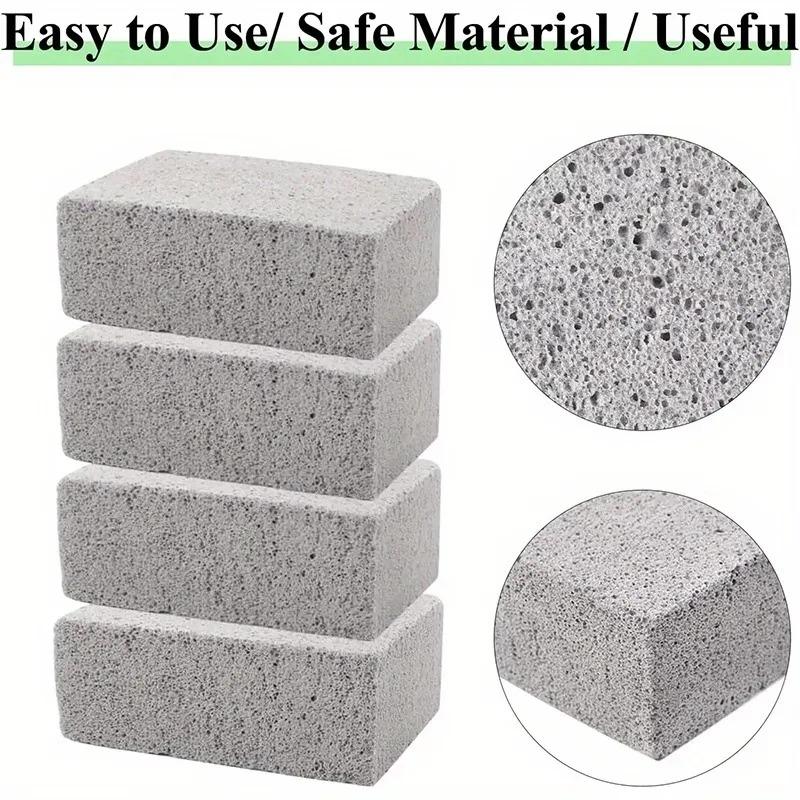 1-10PCS Grill Cleaning Brick Pumice Stone Heat Resistant Outdoor Kitchen Barbecue Rack Cleaner BBQ Tools Accessories