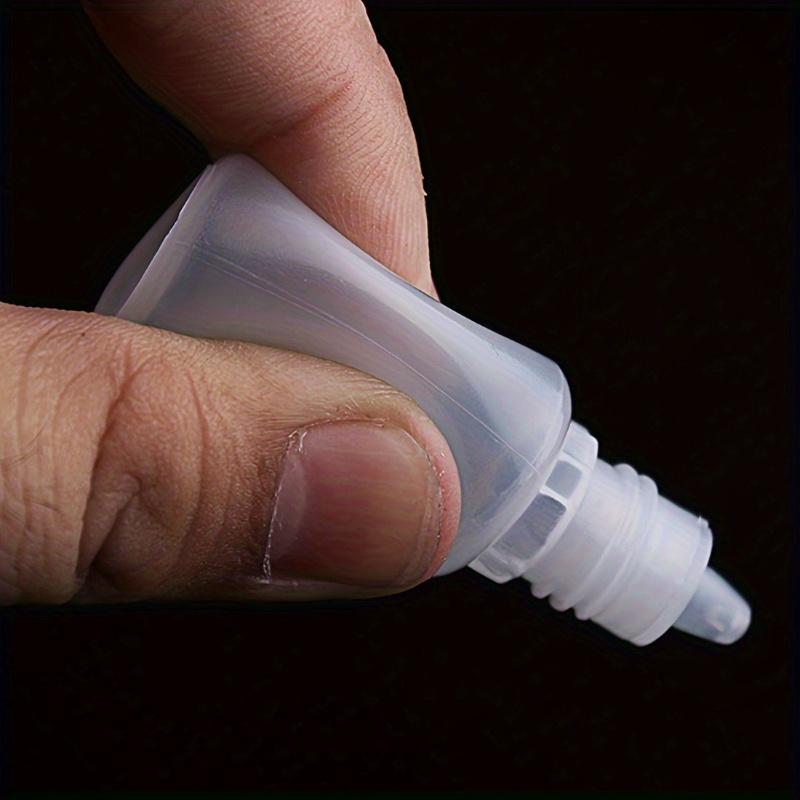 25pcs/50pcs/100pcs Refillable Design Squeezable Dropper Bottle, Nozzle Bottle Squeeze Bottle, Drop Bottle Small Plastic Bottle, Water Dispenser Bottle, Ink Bottle, Pigment Packaging Dispenser Bottle, Storage Bottles