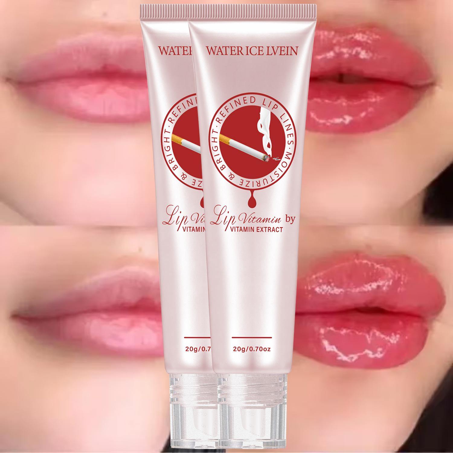 Lip serum, lip gloss for dark lips, lip balm for smokers and non-smokers, dark color, Lip care