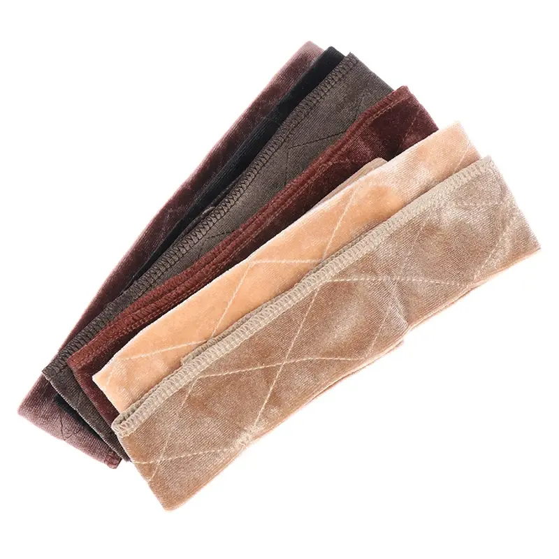 Velvet Wig Grip Band - Adjustable Non-Slip Secure Headband for Lace Front Wigs & Hairpieces