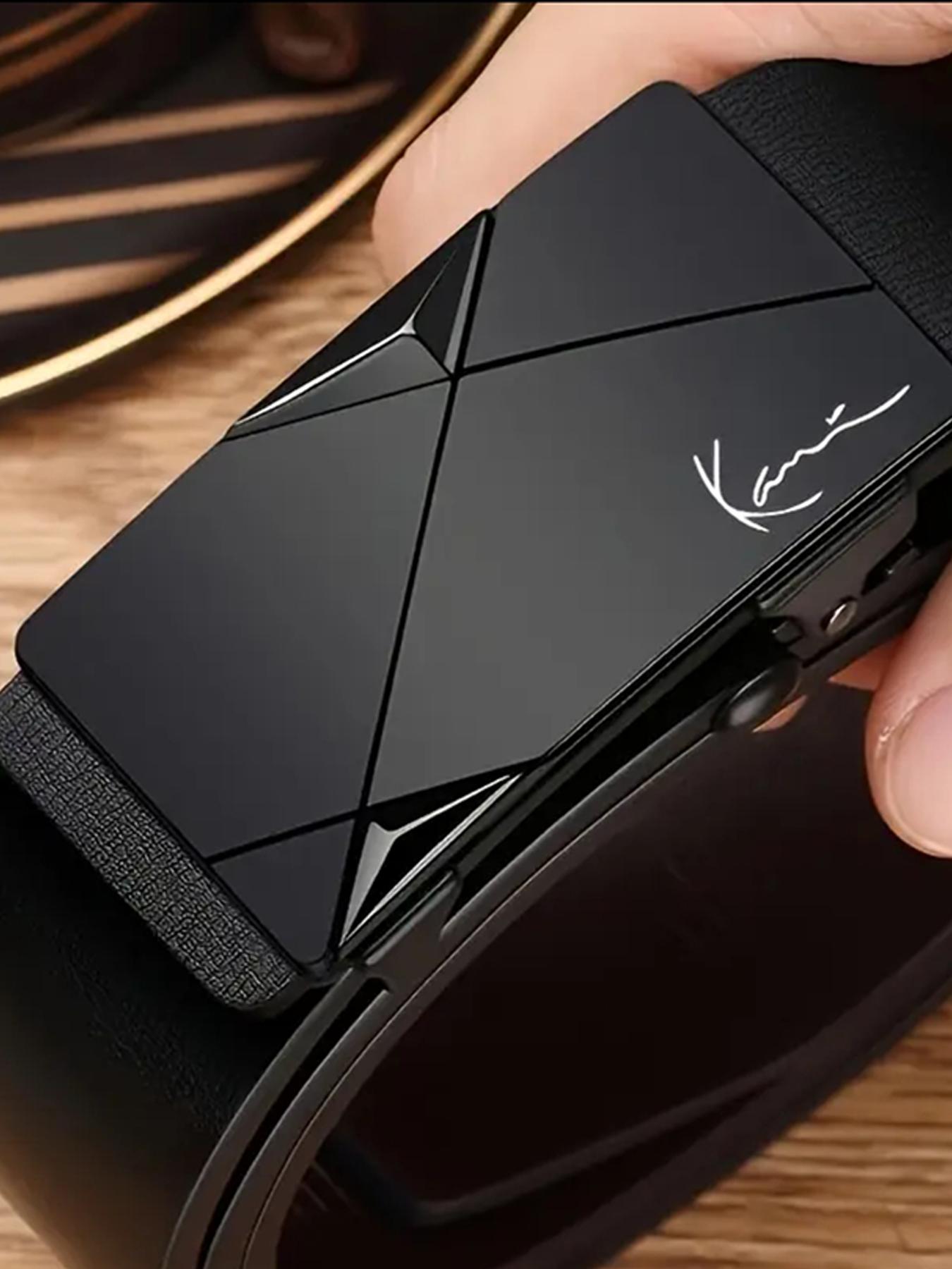 Durable Automatic Buckle, No Teeth Body, High-End Business Casual, All Season Style, Suitable for Business and Leisure, Fashion Belt