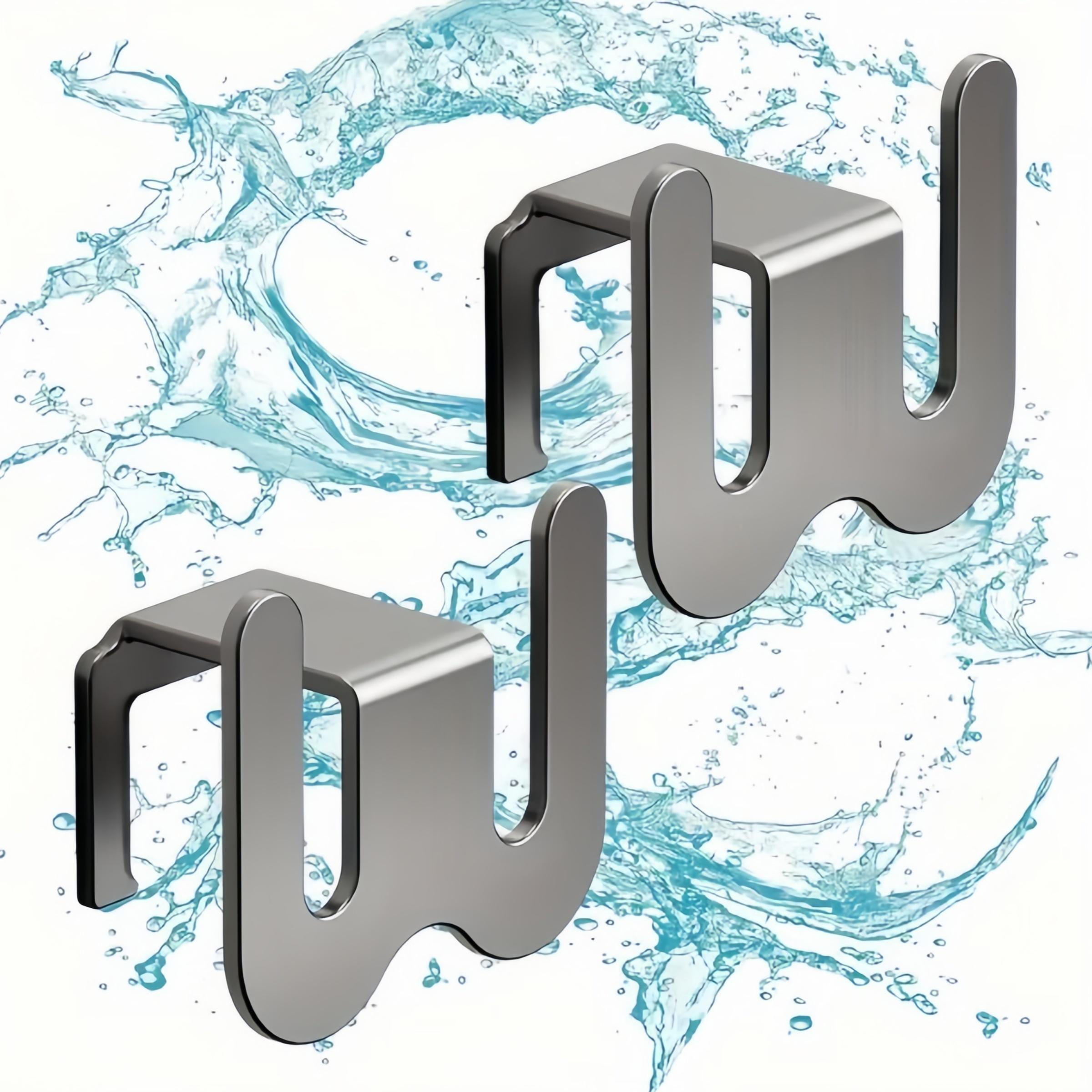 Bathroom Shoe Rack, No-Drill Wall-Mounted Toilet Holder, Back Door Storage Cabinet, Hanging Drainage Rack, Bathroom Accessories