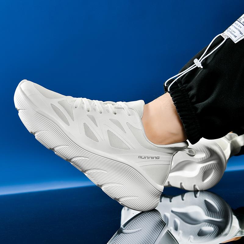 Level Up Your Casual Vibe! Men’s Chunky Casual Sneakers | 6 Vibrant Shades (36-47) | Lightweight, Shock-Absorbing & Trendy | Breathable Casual Shoes