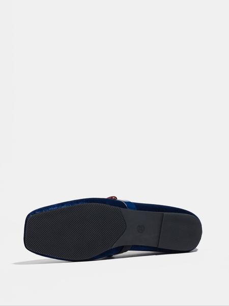 Women's Plus Size Retro Flat Shoes Slip-On Comfortable Soft Sole Mary Jane Flats with Gem Decoration Casual Commuter Shoes All Seasons Footwear