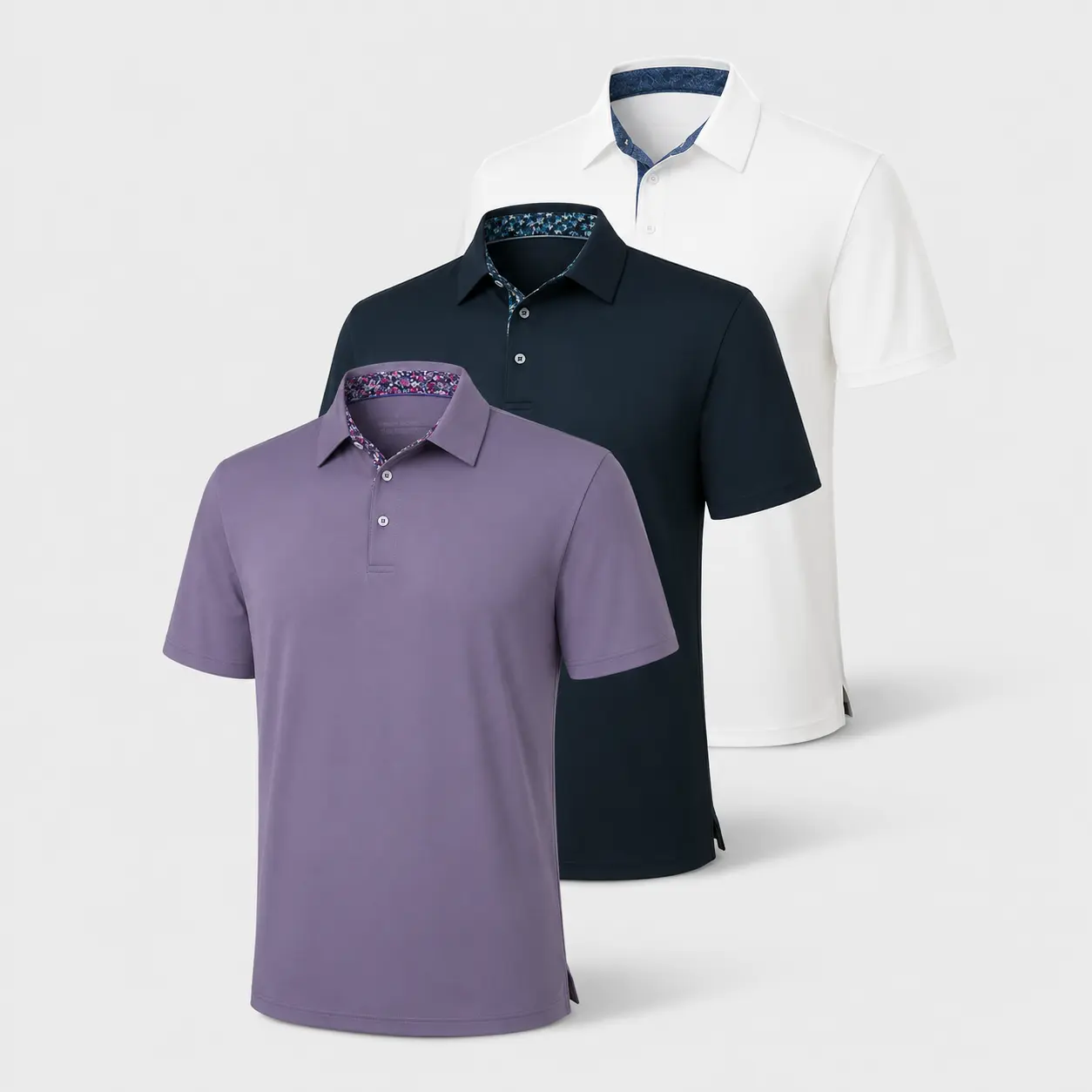 White*Purple*Navy Blue