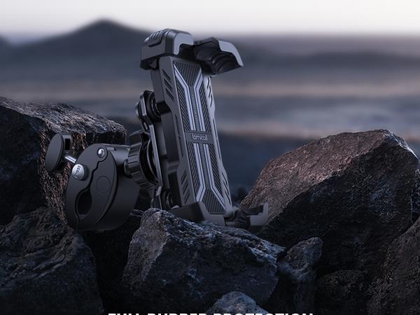 Lamicall Fall Riding Essential – Full-Cover Motorcycle Phone Mount, Dual Vibration Dampener, Anti-Shake 360°Protection,Fits 4.7-6.7" Phones like iPhone 15/14/13 Series #TikTokShopBlackFriday #TikTokShopCyberMonday