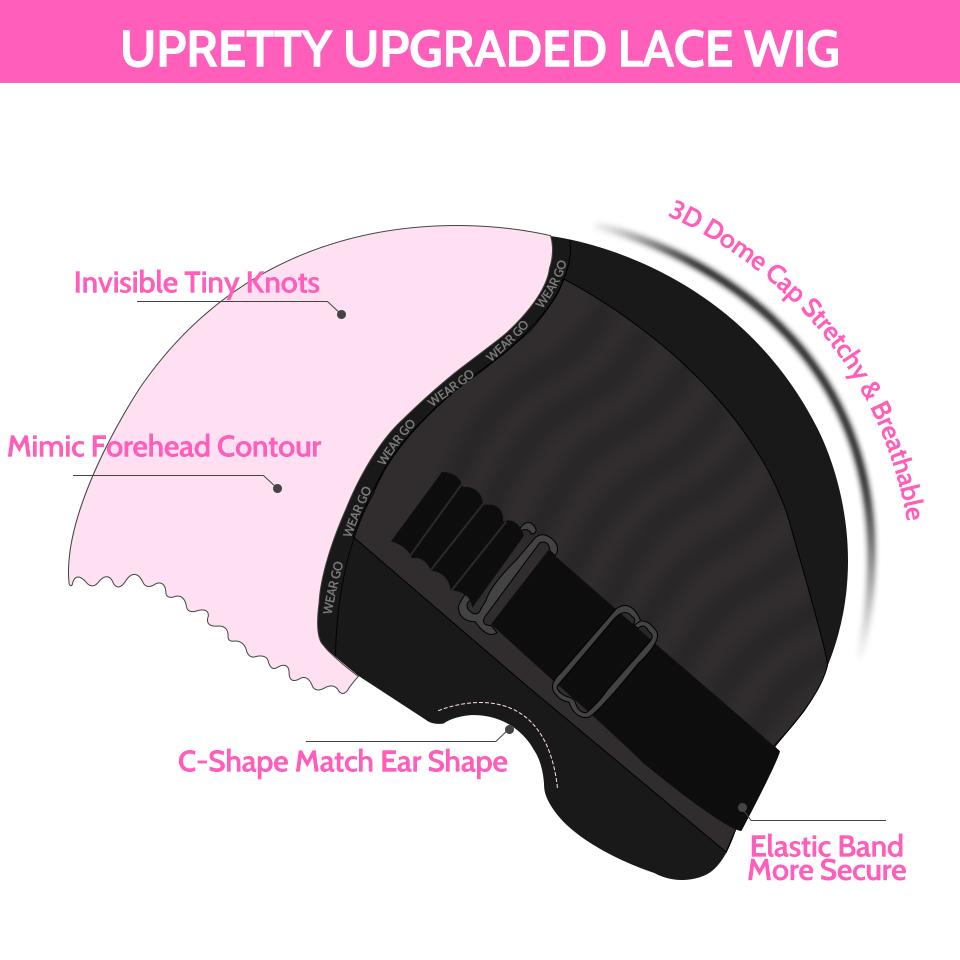 [NEW IN] Yawawe HAIR Wear And Go Glueless Wigs Bleached Tiny Knots Pre Cut transparent Lace Straight Lace Front Human Hair Wigs