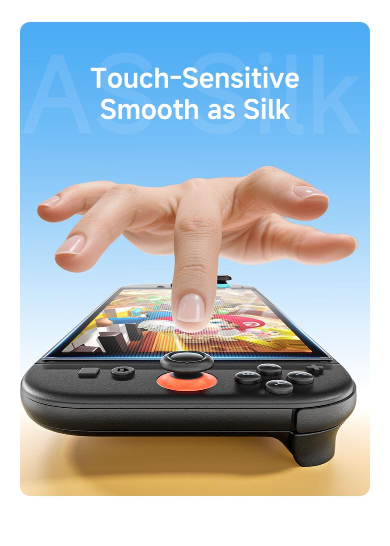 NEW - MAGIC JOHN Auto-Alignment OneTouch for Nintendo Switch 2 Screen Protector 7.9'' 2025 Tempered Glass, Accessories, 30 seconds Installation, Bubble Free, Anti-Scratch, Touch Sensitive, Ultra-Clear