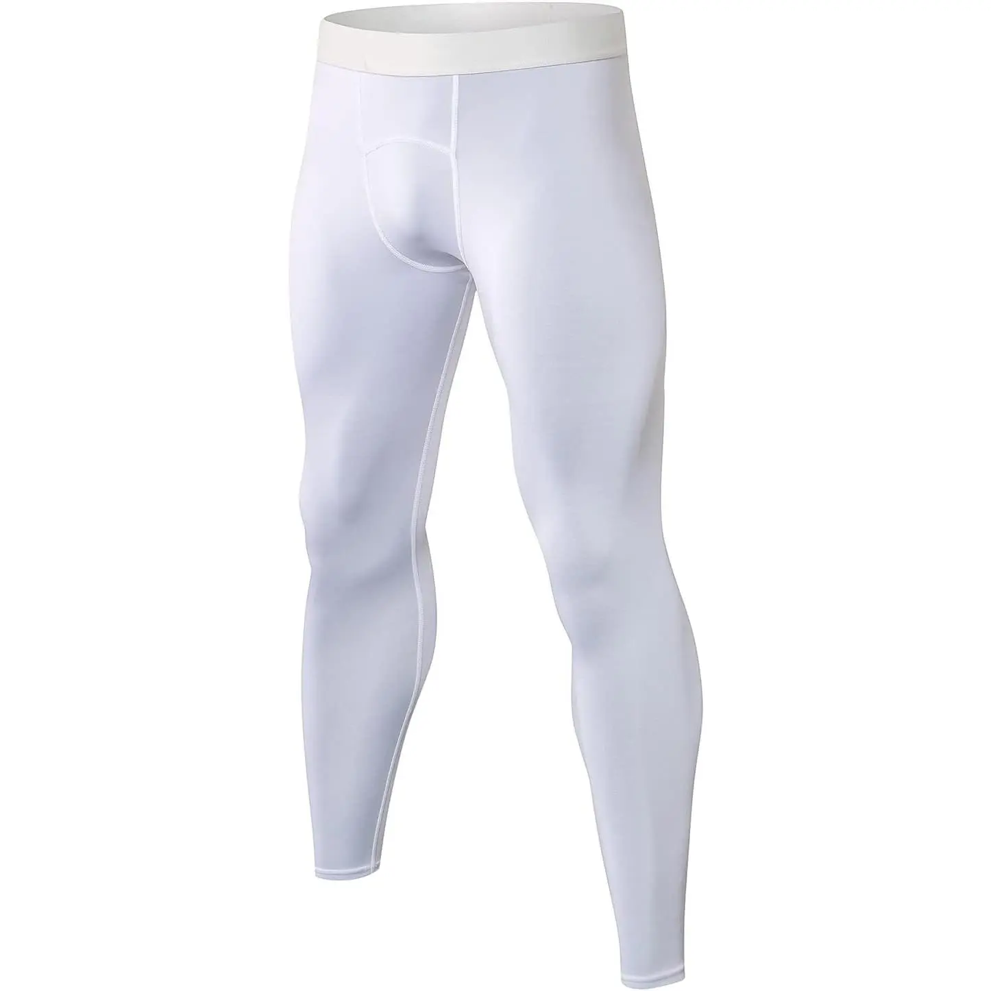 1 or 3 Pack Men's Sports Compression Pants Running Workout Leggings Dry Fit Gym Basketball Athletic Base Layer Bottoms