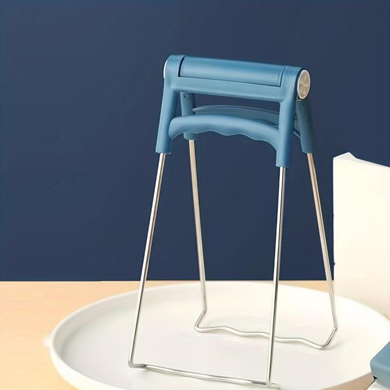 1pc Kitchen Tongs with Handle: Anti-Scalding Clip for Hot Bowls, Pots, Plates & More!