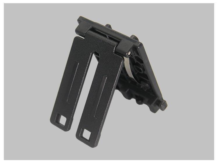 Universal Quick-Release Molle Clip Bracket for Walkie Talkies, Portable Radio Holster & Waist Belt Mount Hanger, Secure Buckle Fixed Stand, Anti-Drop Protective Case, For Baofeng, Quansheng, Motorola, Hytera, Kenwood Two-Way Radios