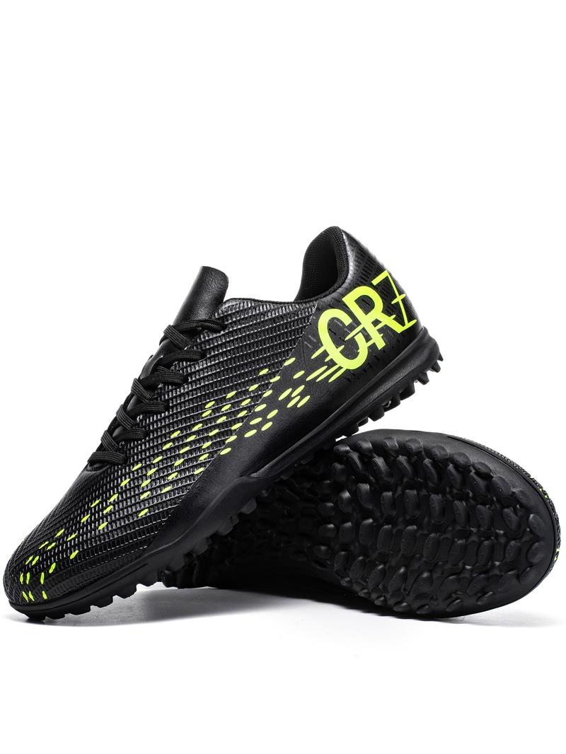 Professional Men's TF Soccer Shoes, Anti-Slip Wear-Resistant Outdoor Sports Training Boots, Comfortable Breathable Artificial Grass Cleats, Football Field Boots