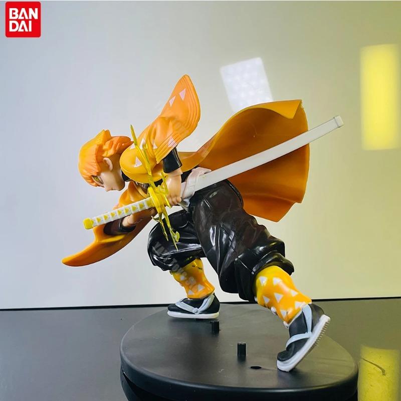Hot Demon Slayer Anime Figure Tanjirou Agatsuma Zenitsu Kyoujurou Anime Model  Action Figure PVC collection Toy for Kids Gift