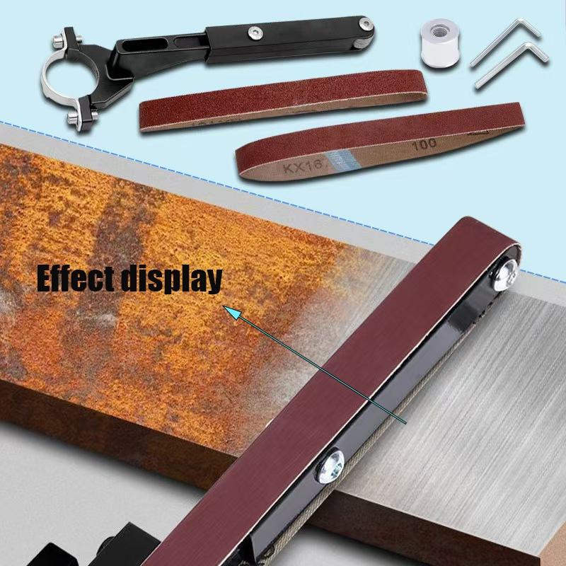 Angle Grinder Conversion Belt Sander, Multifunctional Tool for Efficient Sanding, Ideal for DIY and Workshop Use