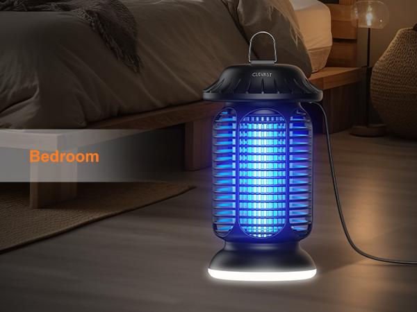 CLEVAST Bug Zapper, UV-Powered Mosquito Zapper – Waterproof & Versatile for Indoor/Outdoor Use