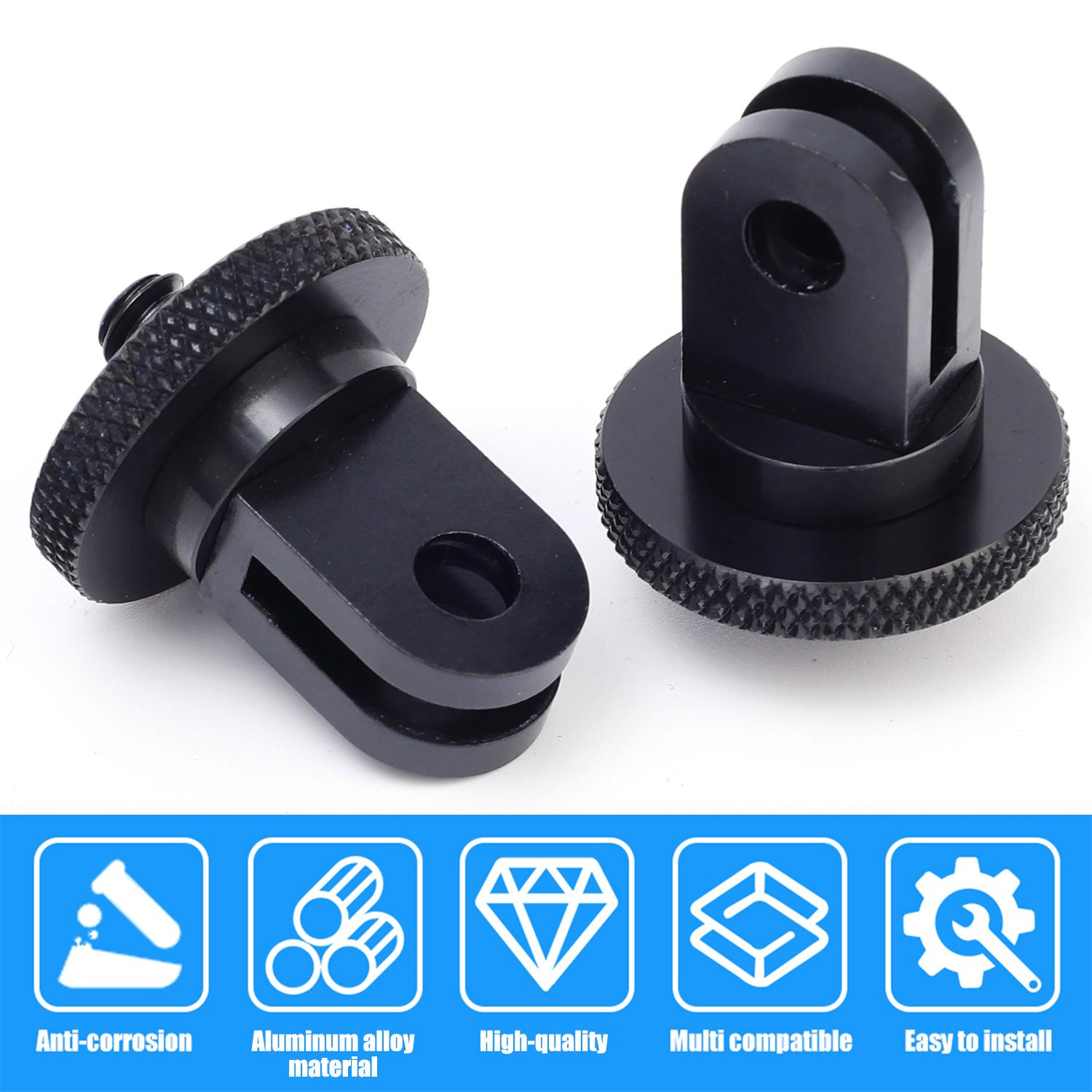 Camera Tripod Mount Screw for Gopro 1/4-20 Screw Conversion Adapter for Gopro Hero 10 9 8 Sports Camera 1/4" Adapter Screw