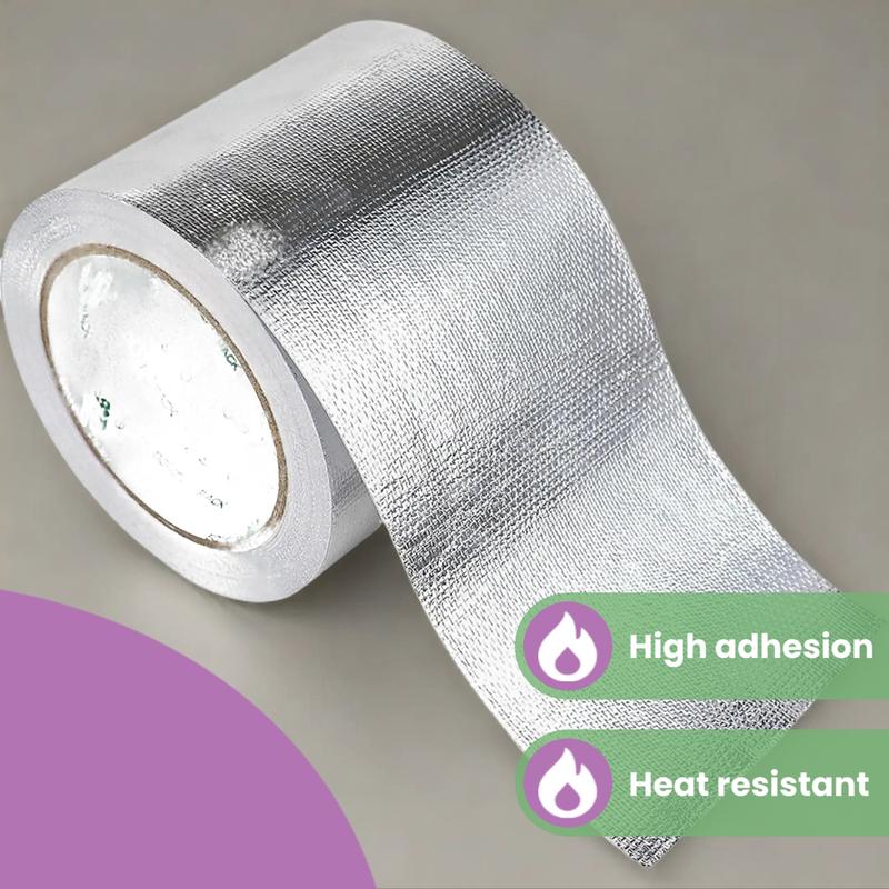 Super Strong Adhesive Waterproof Tape Roll, Self-Adhesive Roof Crack Repair Material, High Adhesion, Heat Resistant, Butyl Rubber, One Roll