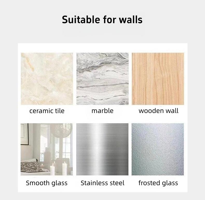 Adjustable Wall-Mounted Display Shelf, Five-Tier Design, Modern Home Decor Storage Rack, Suitable for Figurines, Dolls, Statues, Toys