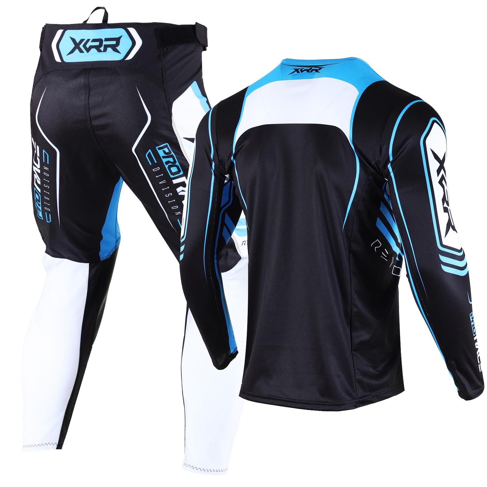 XCRR Jersey and Pants Combo Motocross Enduro Offroad MX MTB DH Riding Dirt Bike Downhill Racing Adult Sports Gear Set Sports Clothing