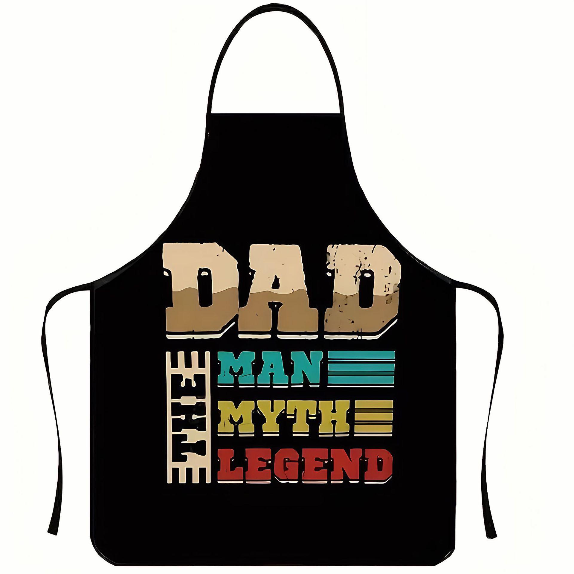 Waterproof BBQ Apron for Cooking Grilling Party with Unique Design Anti-stain Protection Kitchen Aprons