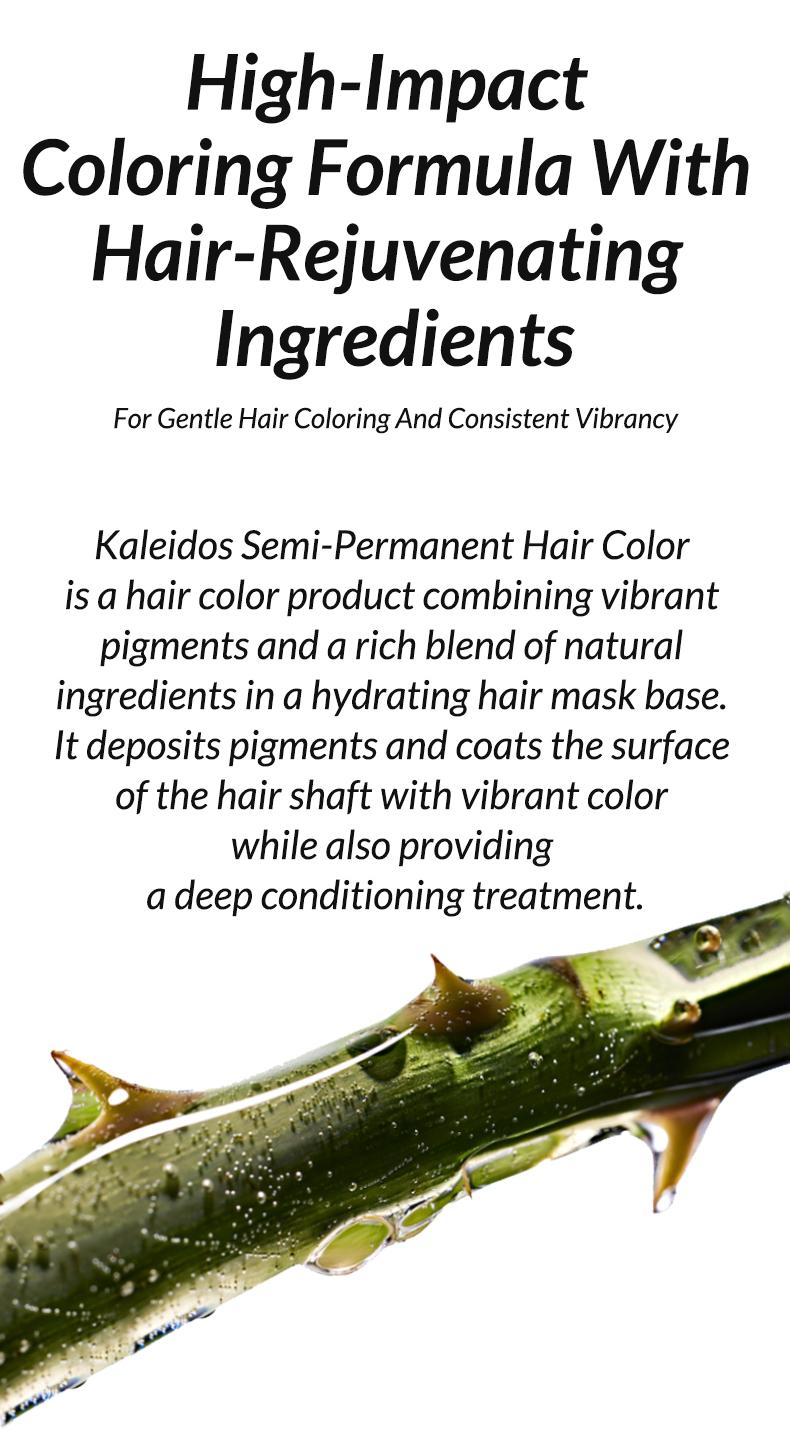 Kaleidos Semi-Permanent Hair Color / 8 fl oz, Haircare & Styling, High Impact, Hair-Rejuvenating, Hydrates & Strengthens