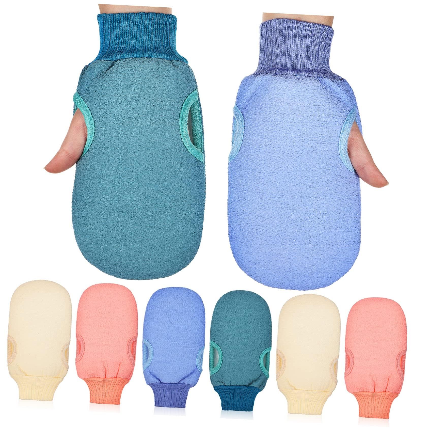 Elastic Bath Gloves for Kids & Adults, Durable Shower Towel Scrubber, Perfect for Daily Use, Ideal Gift for Family Members